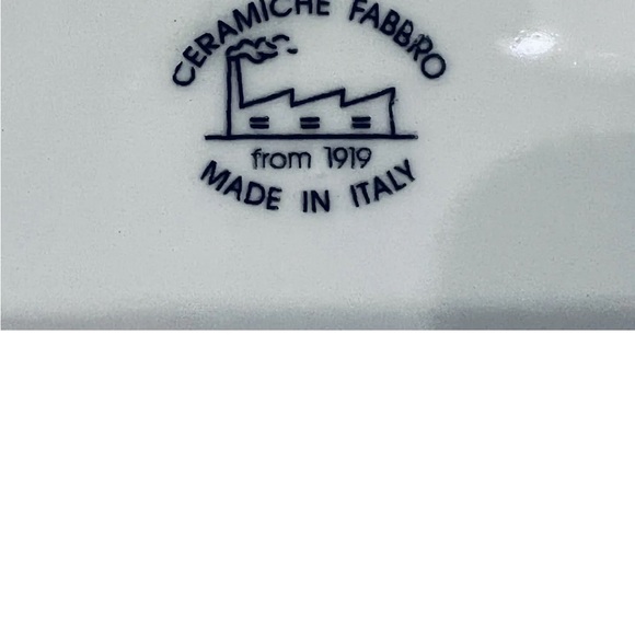 CeramicheFabbro platter with handpainted seagulls - Picture 4 of 7